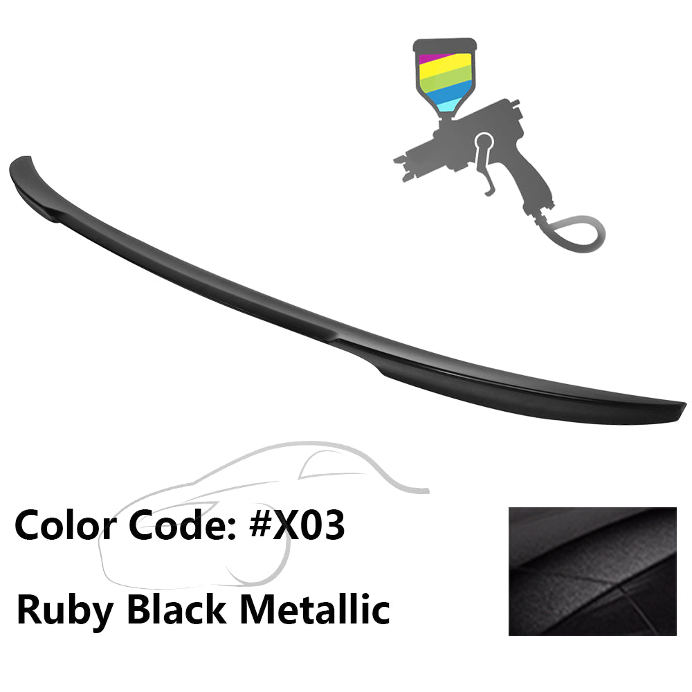 2012-2020 BMW 3 Series F80 M3 F30 4Dr V Style Trunk Spoiler Wing ABS