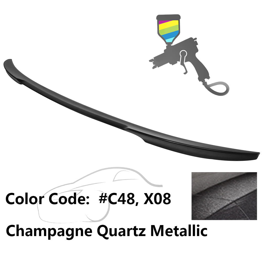 2012-2020 BMW 3 Series F80 M3 F30 4Dr V Style Trunk Spoiler Wing ABS