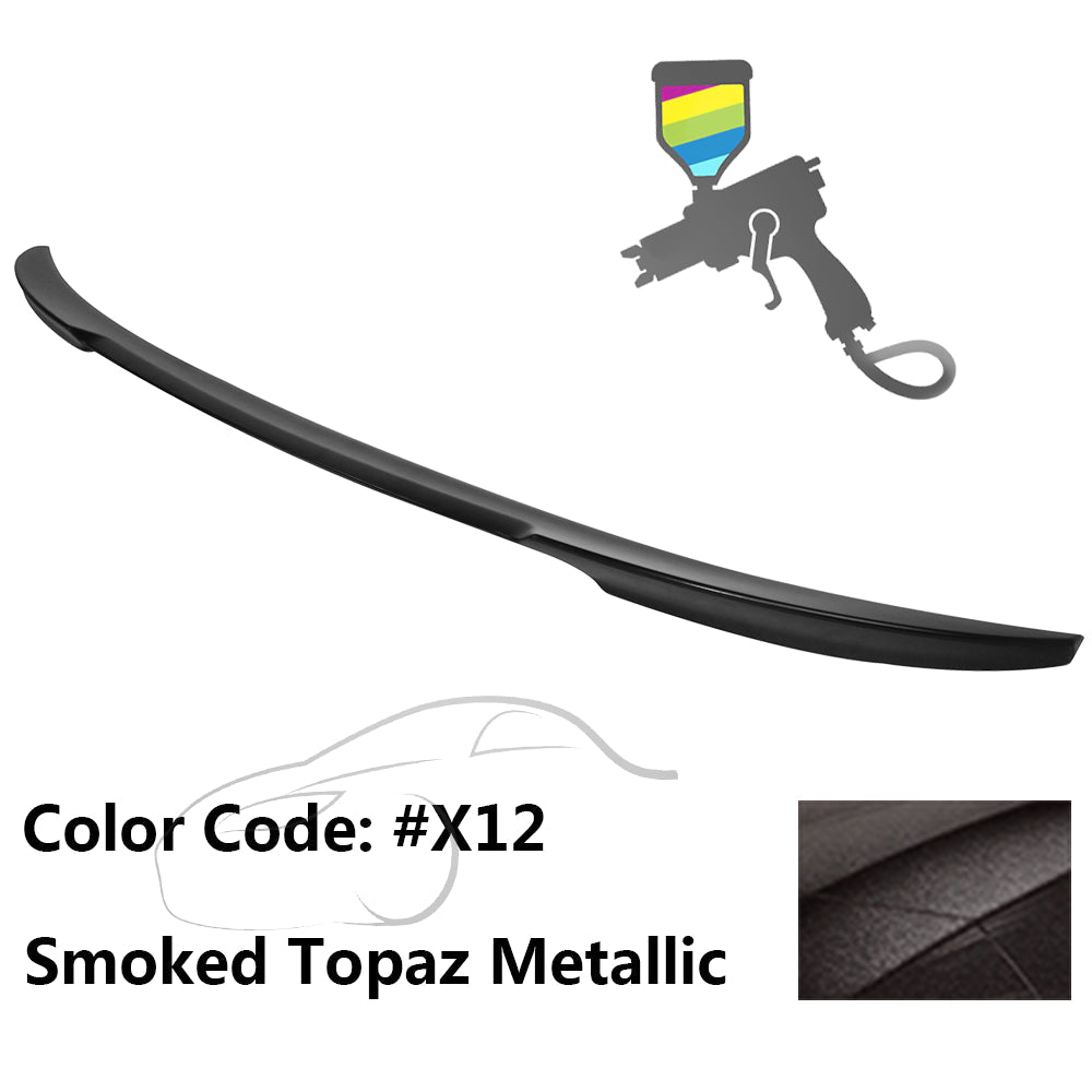 2012-2020 BMW 3 Series F80 M3 F30 4Dr V Style Trunk Spoiler Wing ABS