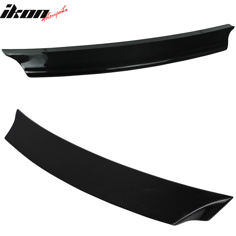 2016-2021 Honda Civic 10th 4Dr Ikon Style Carbon Fiber Trunk Spoiler