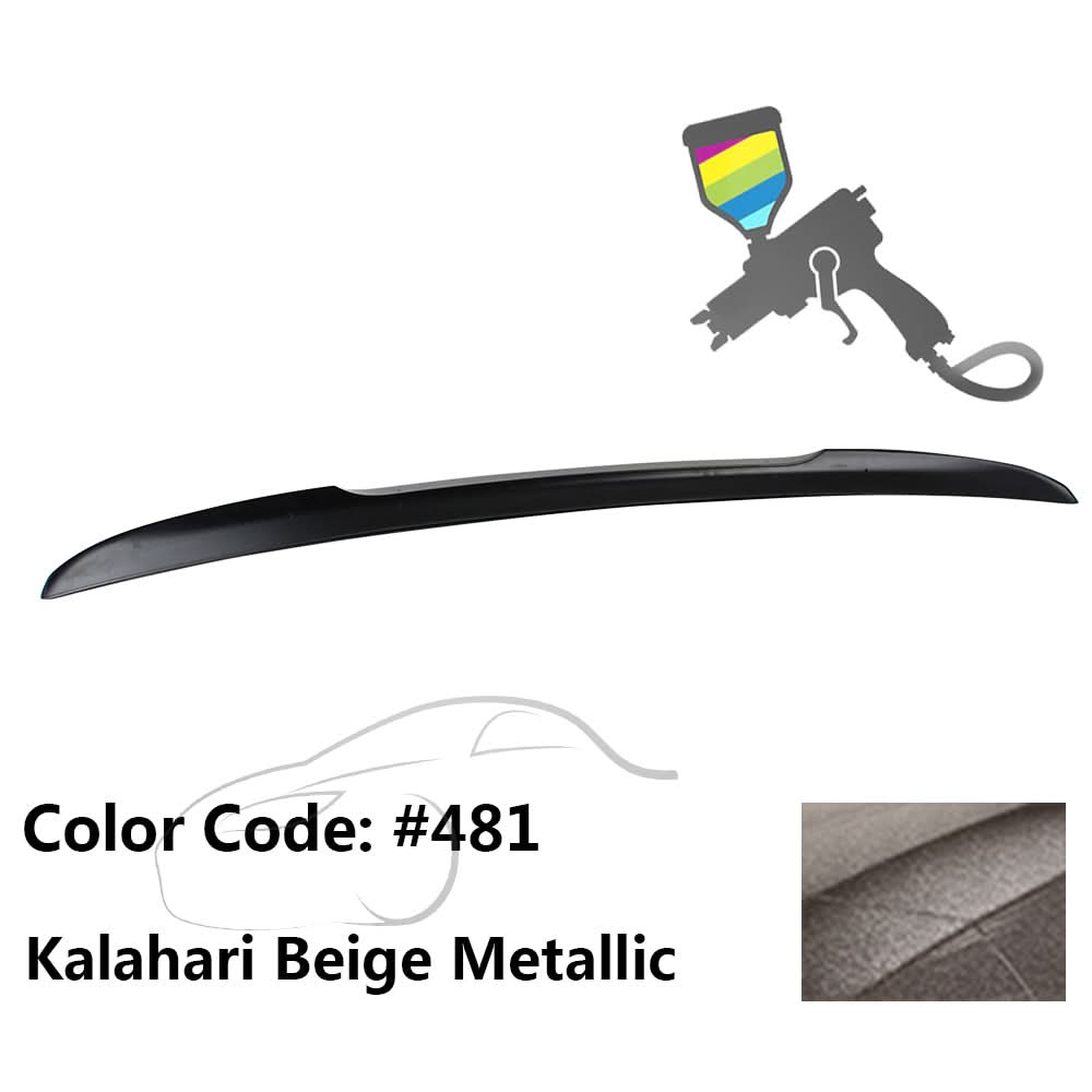 2004-2010 BMW E60 5 Series Sedan Performance Style Trunk Spoiler ABS