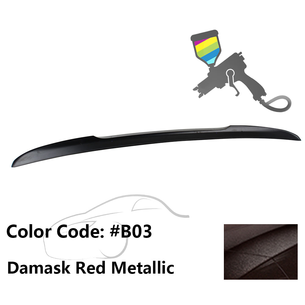 2004-2010 BMW E60 5 Series Sedan Performance Style Trunk Spoiler ABS