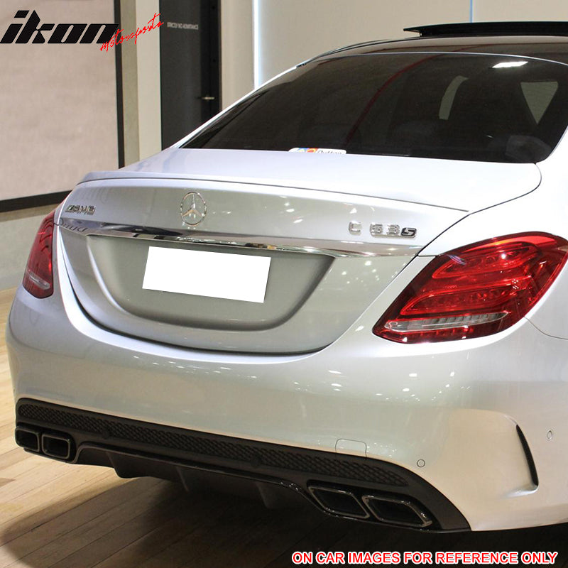 2015-2021 Benz W205 Sedan 4D OE Style Trunk Spoiler ABS