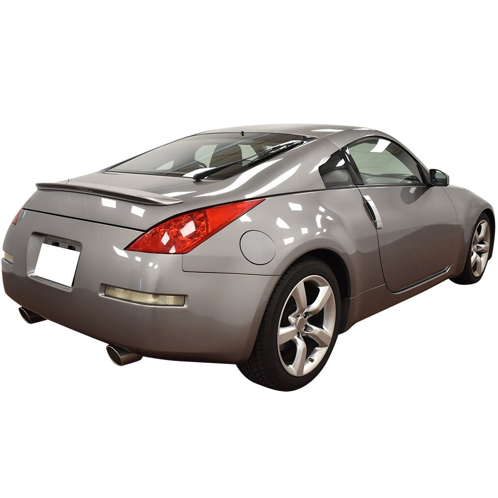 Fits 03-08 Nissan 350Z #K23 Liquid Platinum Metallic Trunk Spoiler