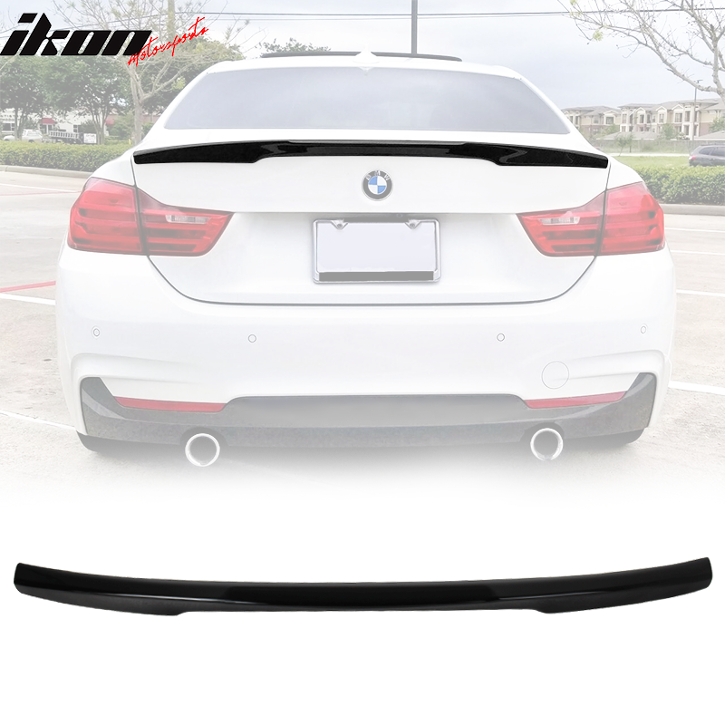 2014-2020 BMW F32 4 Series Coupe M4 Style Rear Trunk Spoiler Wing ABS