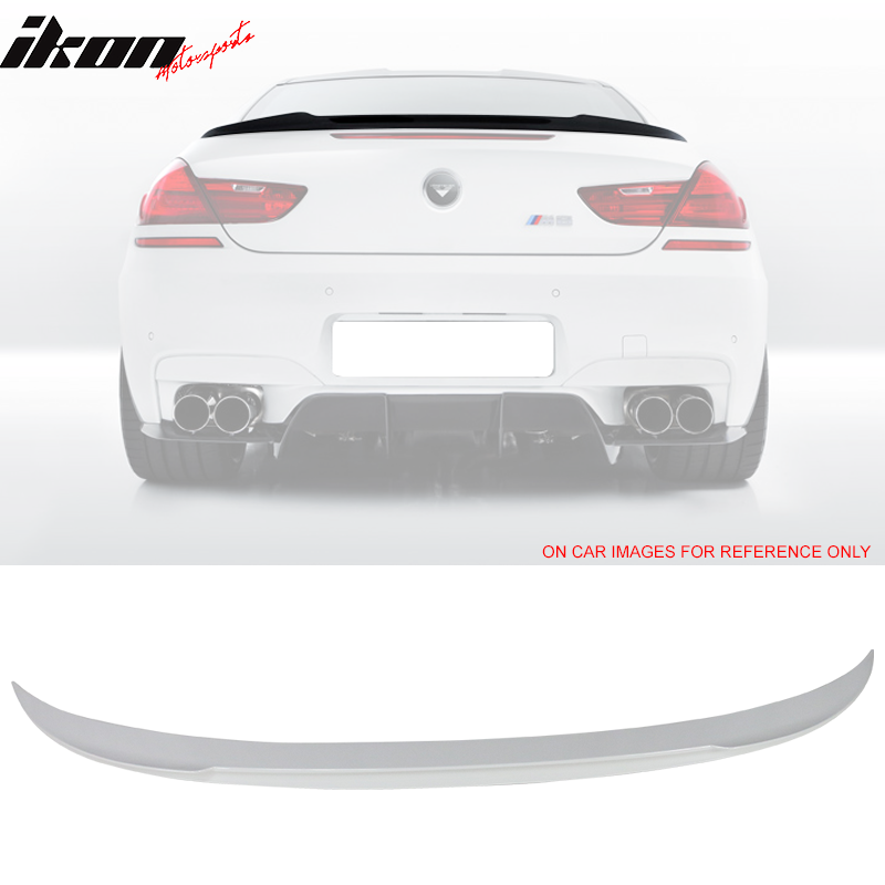 2012-2019 BMW F13 6 Series Coupe V Style Rear Trunk Spoiler Wing ABS