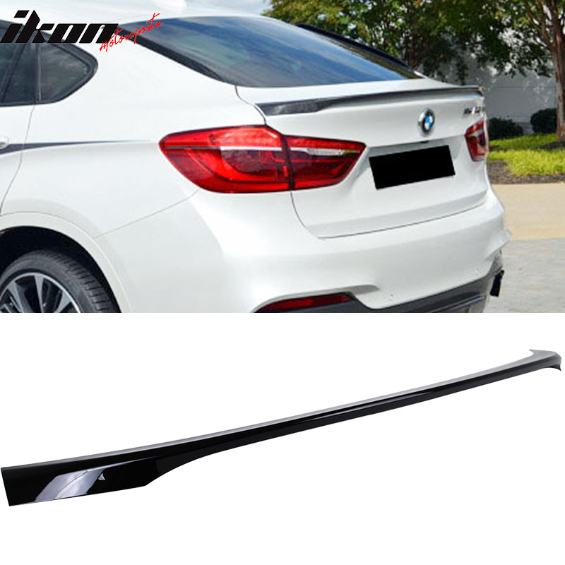 2015-2018 BMW F16 X6 F86 Performance Style Rear Trunk Spoiler Wing ABS