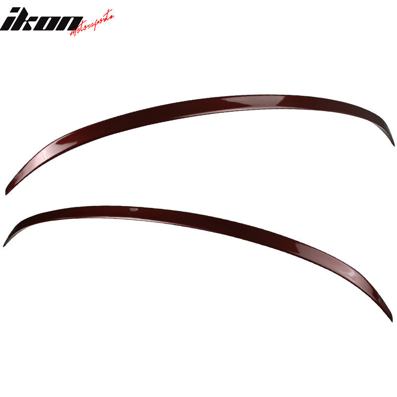 2013-2017 Honda Accord OEM Style #R548P Red Rear Trunk Spoiler ABS