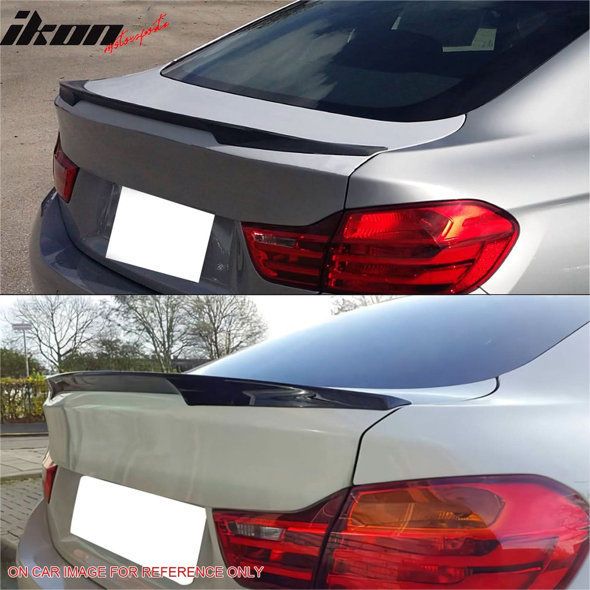 2015-2020 BMW F36 4 Series Gran Coupe P Style #335 Blue Trunk Spoiler