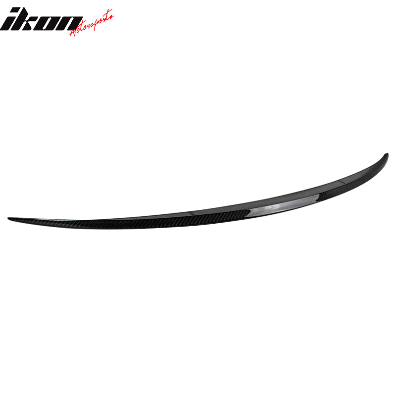 2017-2021 Benz E Class W213 Sedan 4Dr Carbon Fiber CF Trunk Spoiler