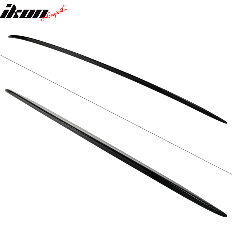 2017-2021 Benz E Class W213 Sedan 4Dr Carbon Fiber CF Trunk Spoiler