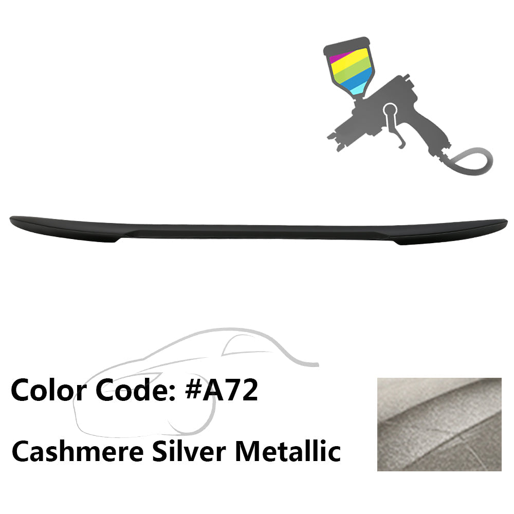 2017-2023 BMW 5 Series 7th G30 4Dr M4 V Style Trunk Spoiler Wing ABS