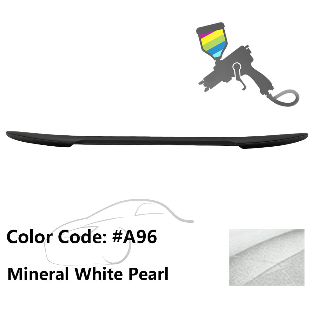 2017-2023 BMW 5 Series 7th G30 4Dr M4 V Style Trunk Spoiler Wing ABS