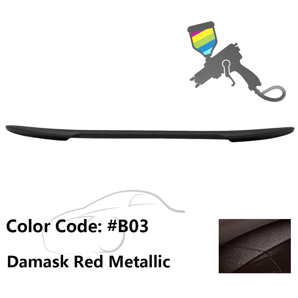 2017-2023 BMW 5 Series 7th G30 4Dr M4 V Style Trunk Spoiler Wing ABS