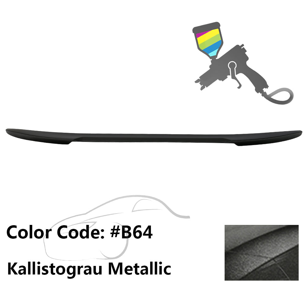 2017-2023 BMW 5 Series 7th G30 4Dr M4 V Style Trunk Spoiler Wing ABS