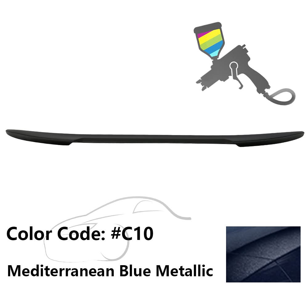 2017-2023 BMW 5 Series 7th G30 4Dr M4 V Style Trunk Spoiler Wing ABS