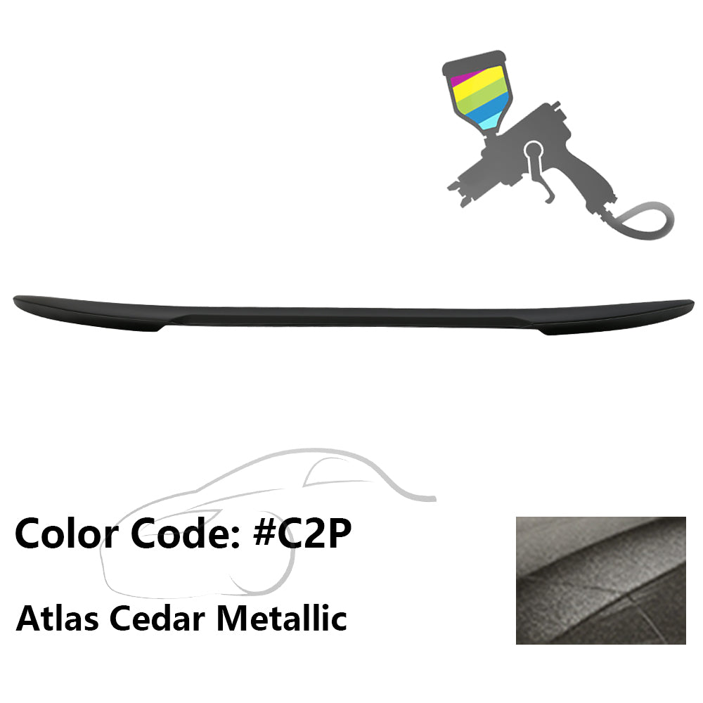 2017-2023 BMW 5 Series 7th G30 4Dr M4 V Style Trunk Spoiler Wing ABS