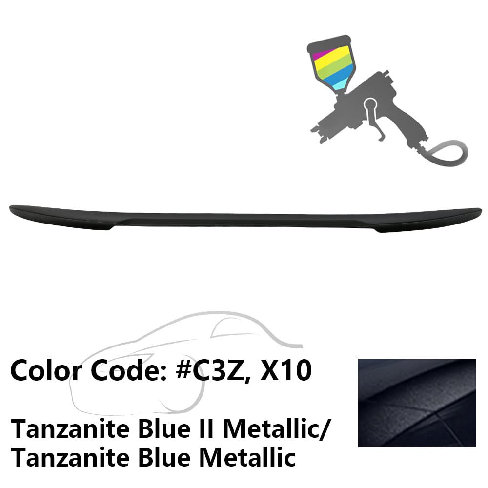 2017-2023 BMW 5 Series 7th G30 4Dr M4 V Style Trunk Spoiler Wing ABS