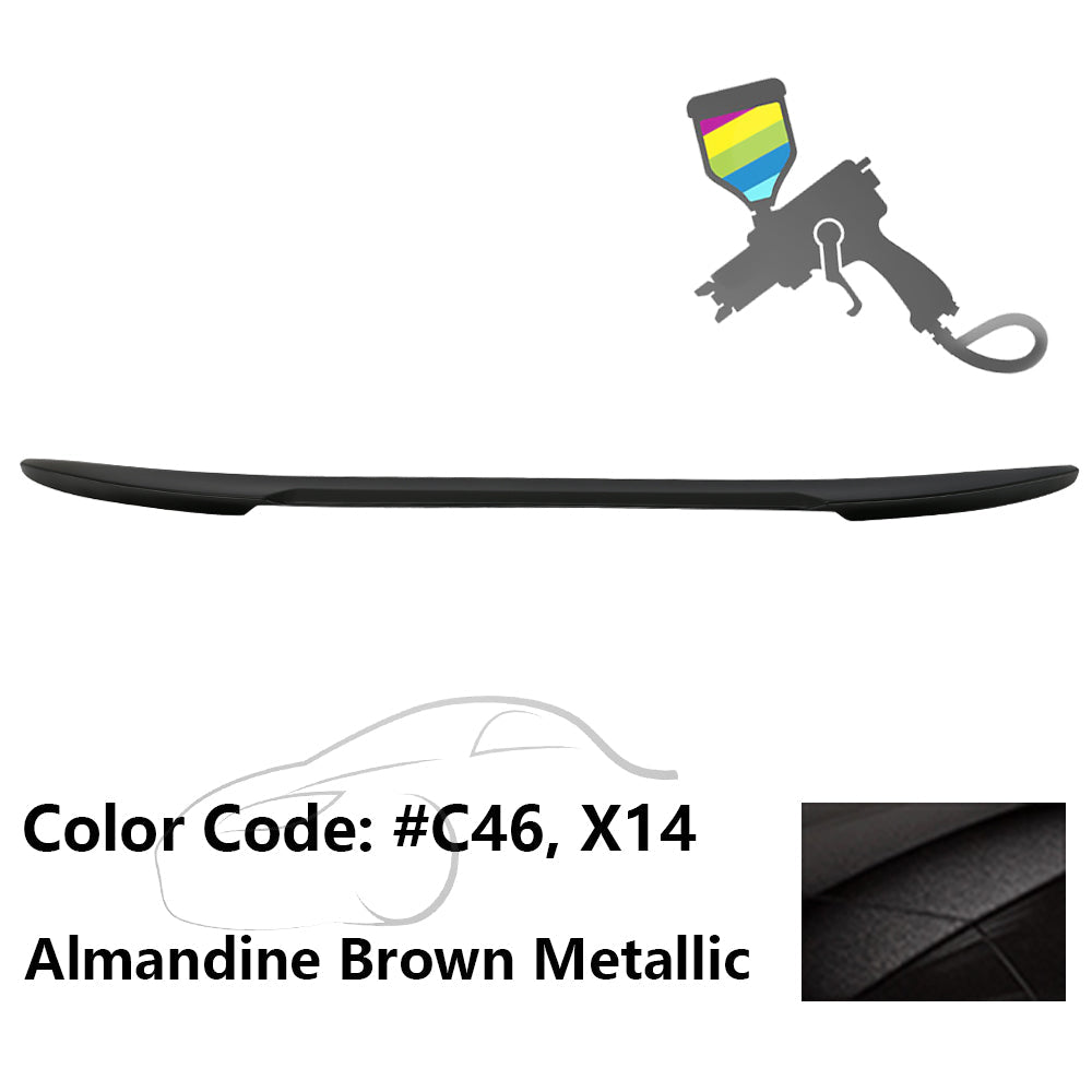 2017-2023 BMW 5 Series 7th G30 4Dr M4 V Style Trunk Spoiler Wing ABS