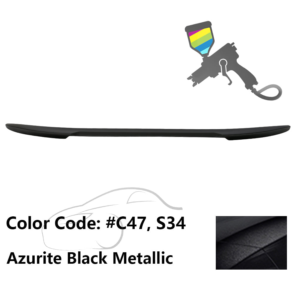 2017-2023 BMW 5 Series 7th G30 4Dr M4 V Style Trunk Spoiler Wing ABS