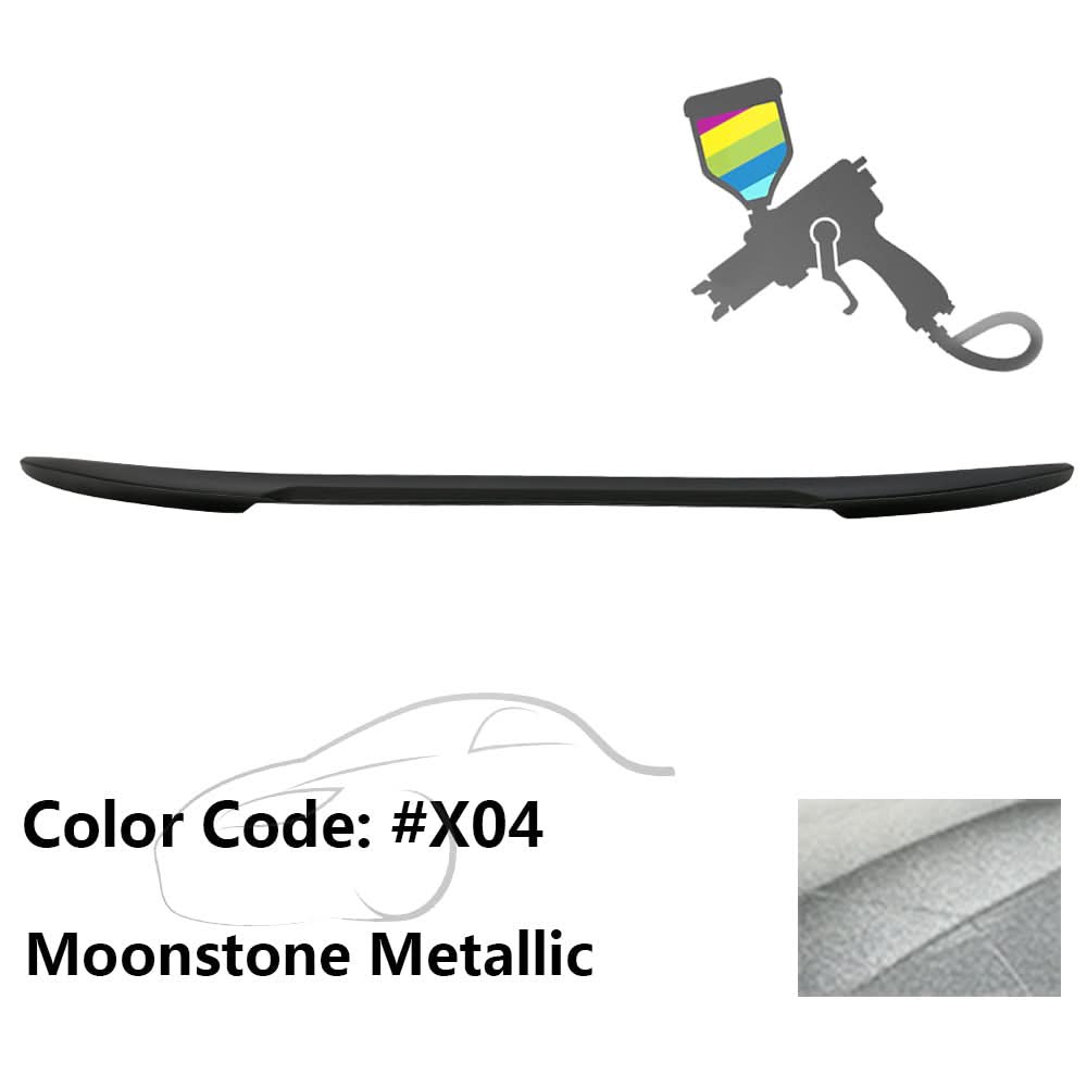 2017-2023 BMW 5 Series 7th G30 4Dr M4 V Style Trunk Spoiler Wing ABS