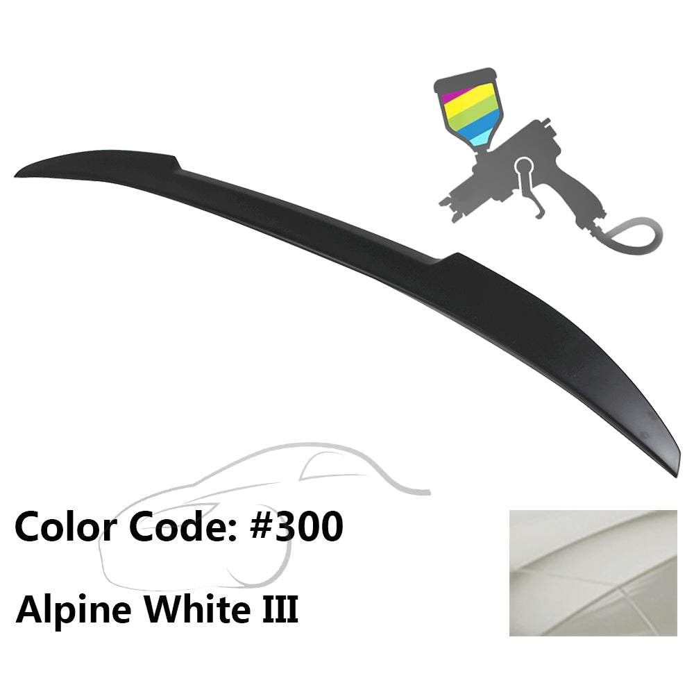 2011-2016 BMW F10 5 Series Sedan M4 Style Trunk Spoiler ABS