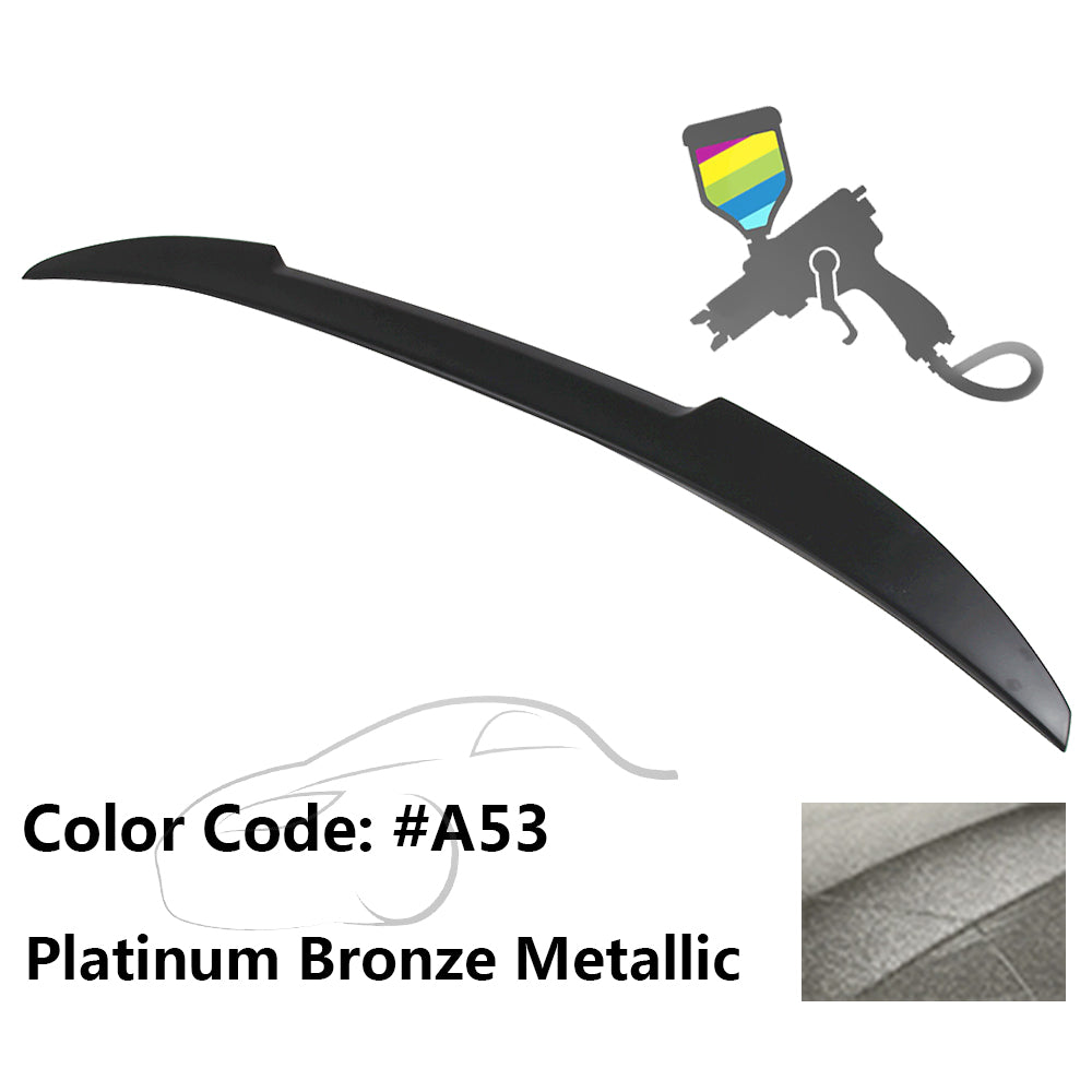 2011-2016 BMW F10 5 Series Sedan M4 Style Trunk Spoiler ABS