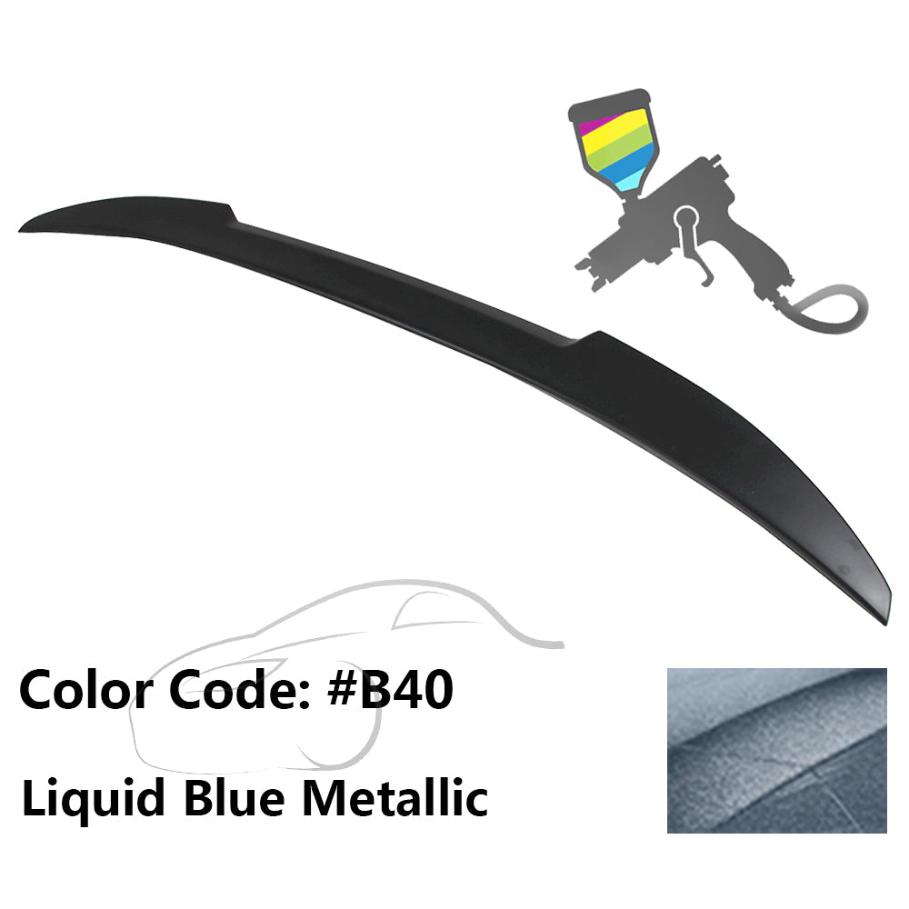 2011-2016 BMW F10 5 Series Sedan M4 Style Trunk Spoiler ABS