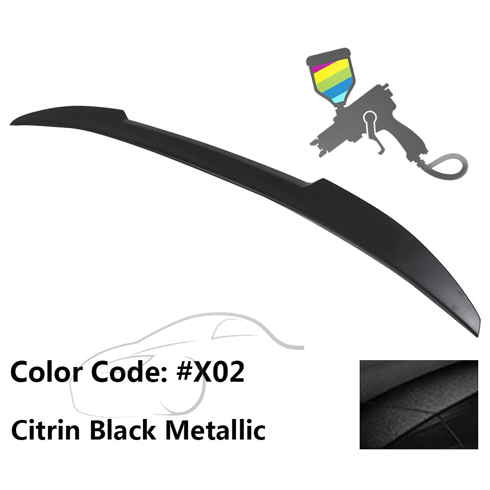 2011-2016 BMW F10 5 Series Sedan M4 Style Trunk Spoiler ABS