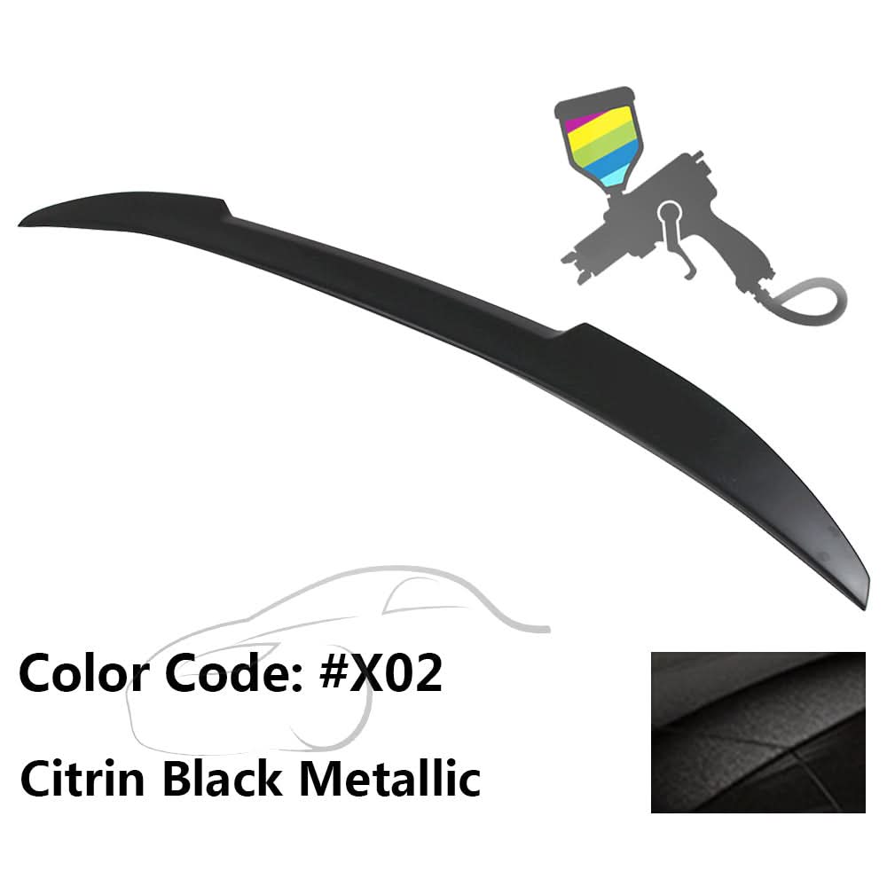 2011-2016 BMW F10 5 Series Sedan M4 Style Trunk Spoiler ABS