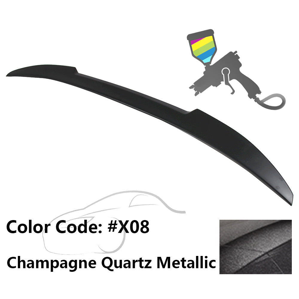 2011-2016 BMW F10 5 Series Sedan M4 Style Trunk Spoiler ABS