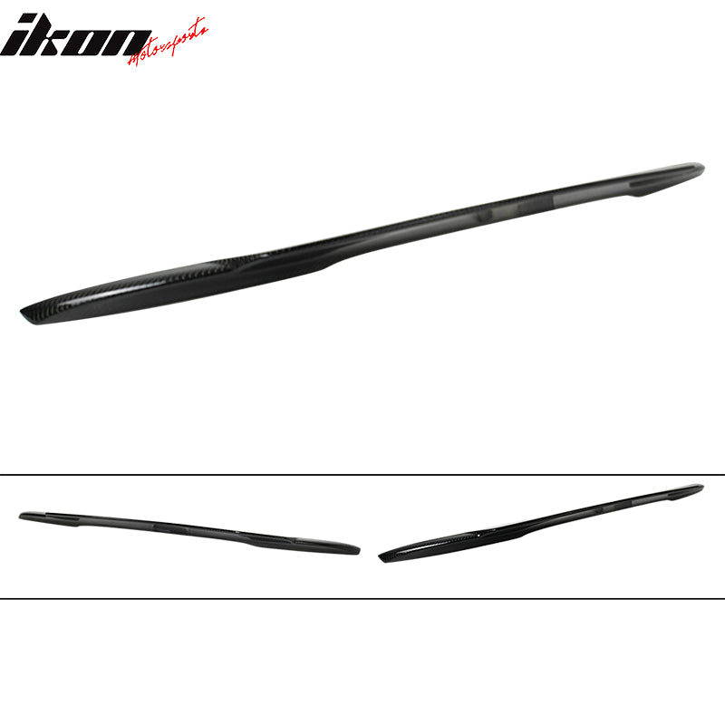 2003-2011 Benz SL-Class Convertible 2Dr R230 V Style CF Trunk Spoiler