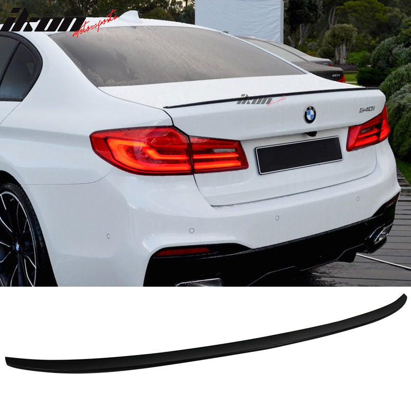2017-2023 BMW 5 Series G30 Sedan M5 P Style Trunk Spoiler Wing ABS