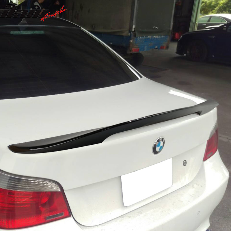 2004-2010 BMW E60 5 Series Sedan Performance Style Trunk Spoiler ABS
