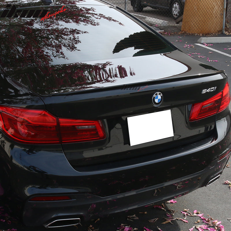 2017-2023 BMW 5 Series G30 Sedan M5 P Style Trunk Spoiler Wing ABS