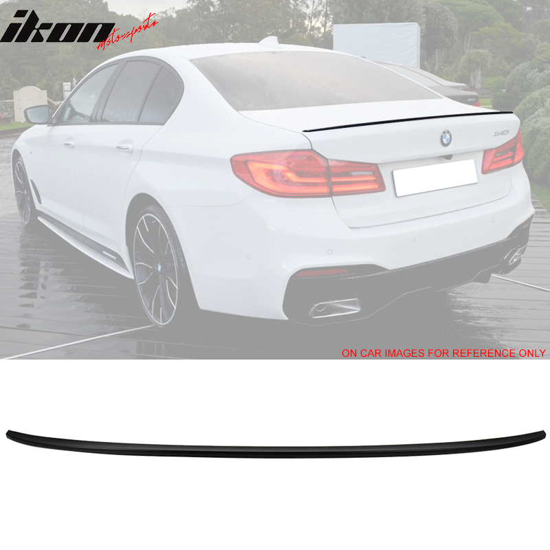 2017-2023 BMW 5 Series G30 Sedan M5 P Style Trunk Spoiler Wing ABS