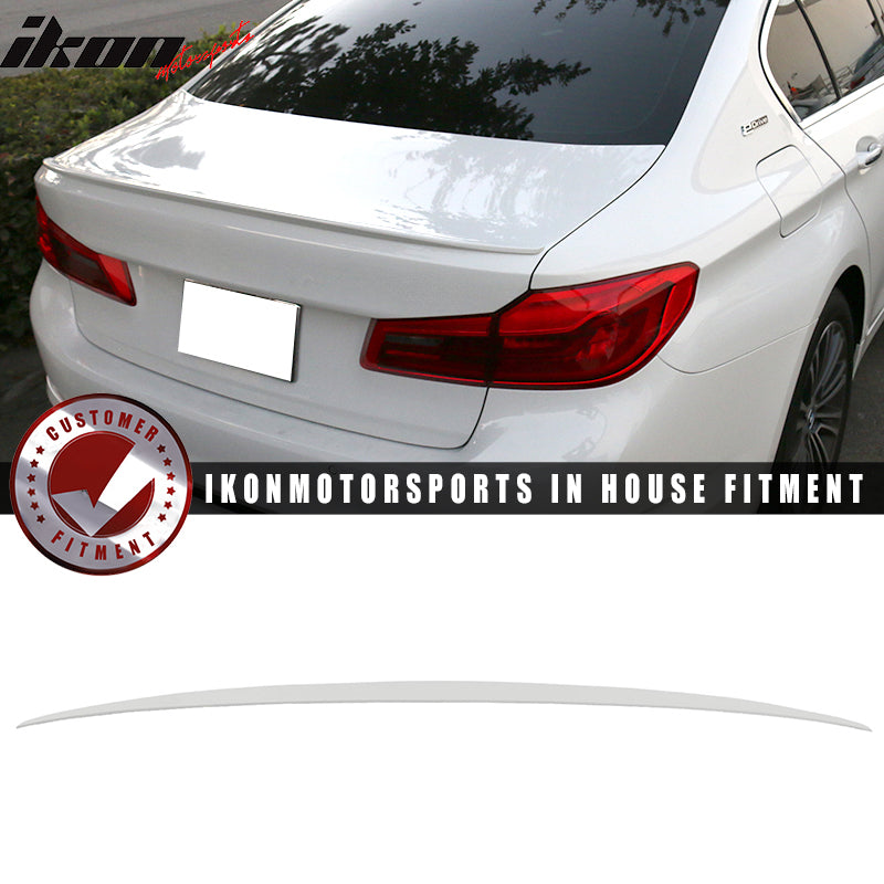 2017-2023 BMW 5 Series G30 Sedan M5 P Style Trunk Spoiler Wing ABS