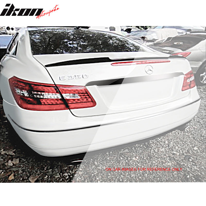 2010-2017 Benz E Class W207 C207 Coupe 2Dr Carbon Fiber Trunk Spoiler