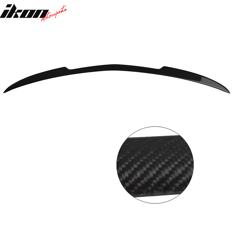 2010-2017 Benz E Class W207 C207 Coupe 2Dr Carbon Fiber Trunk Spoiler