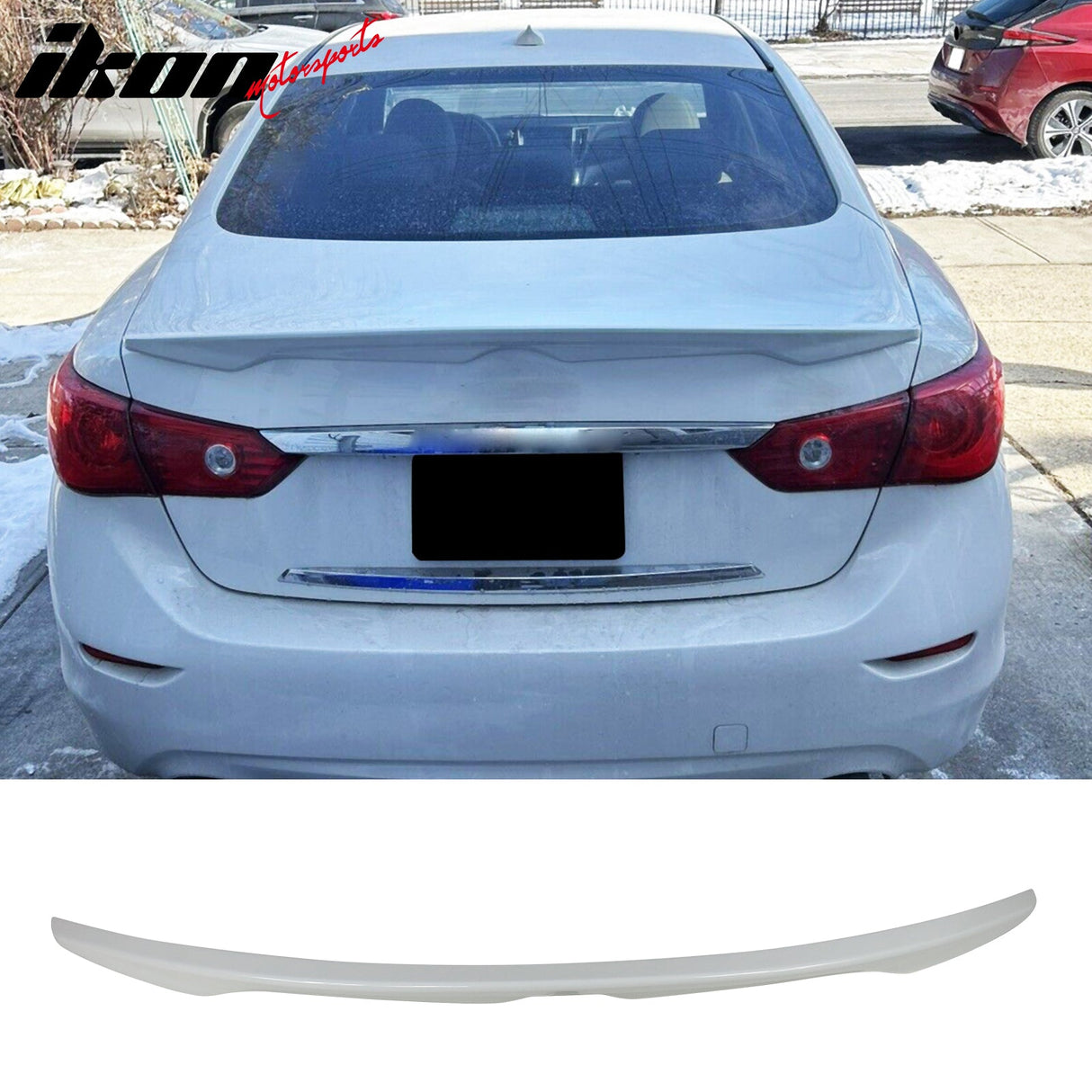 2014-2024 Infiniti Q50 Sedan OE Trunk Spoiler ABS