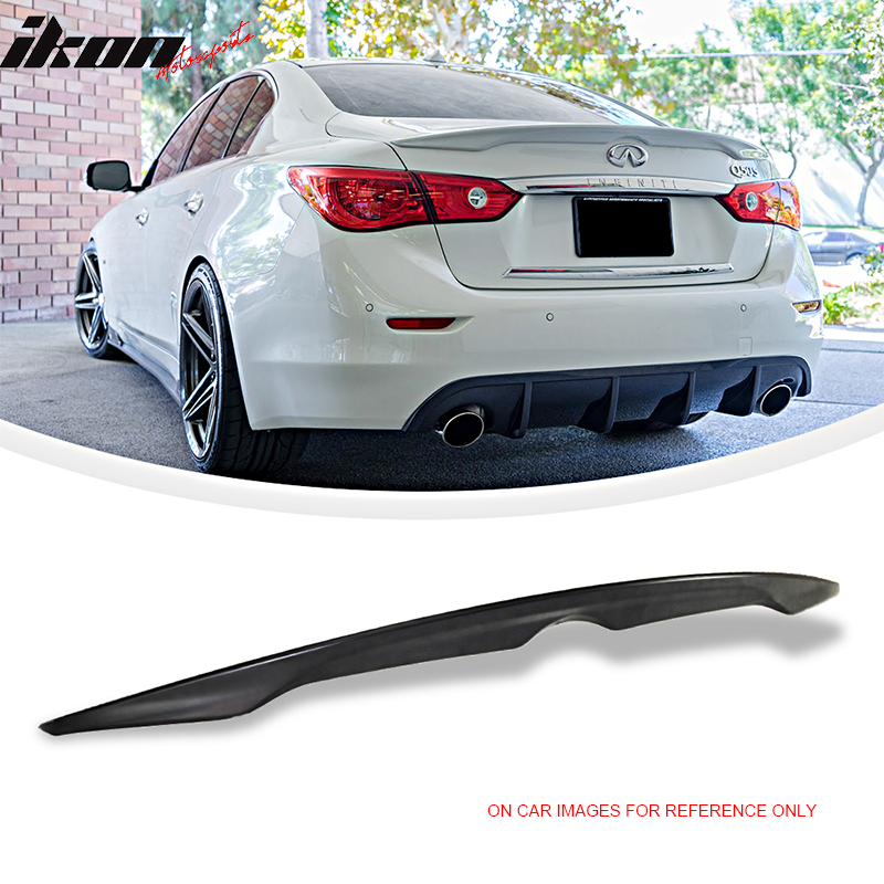 2014-2024 Infiniti Q50 Sedan OE Trunk Spoiler ABS