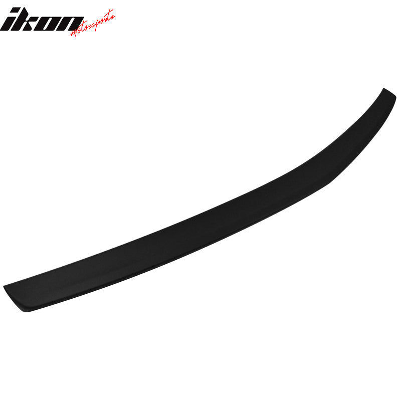 2010-2016 Benz E-Class W212 AMG Style Matte Black Trunk Spoiler ABS