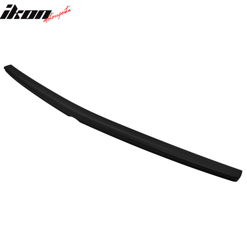 2010-2016 Benz E-Class W212 AMG Style Matte Black Trunk Spoiler ABS