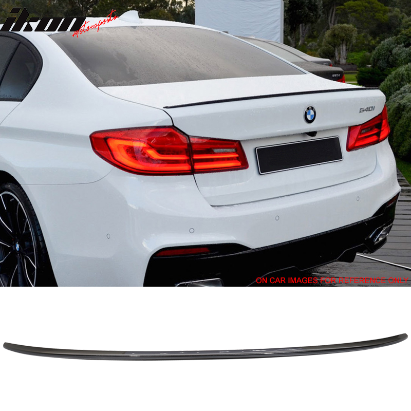 2017-2023 BMW 5 Series G30 Sedan M5 P Style Trunk Spoiler Wing ABS