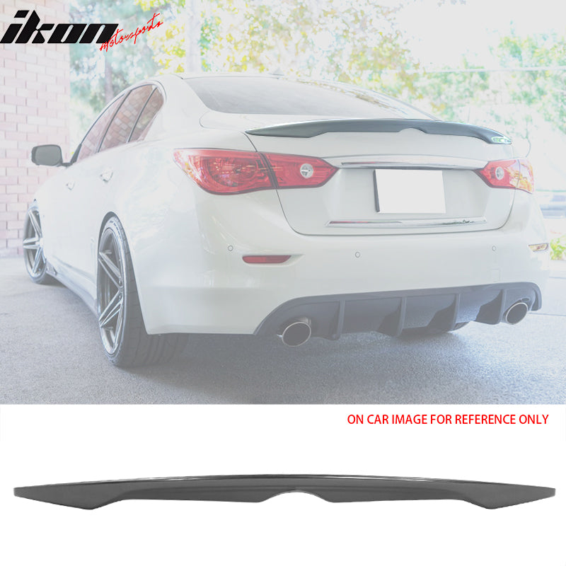 2014-2024 Infiniti Q50 Sedan OE Trunk Spoiler ABS