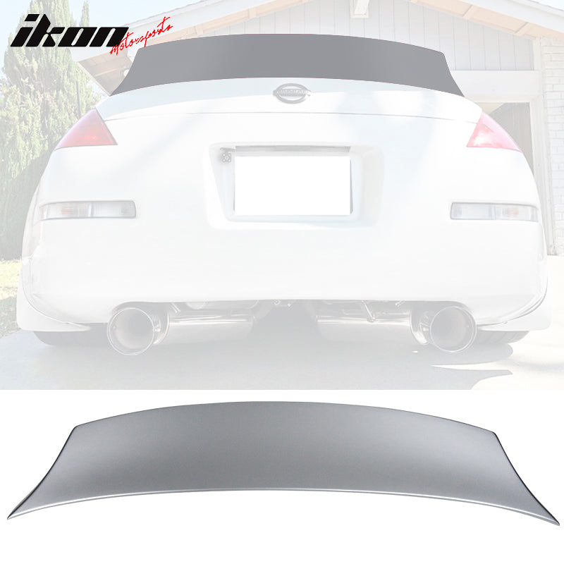 2003-2009 Nissan 350Z Z33 V Style Rear Trunk Spoiler Wing Tail Lip ABS