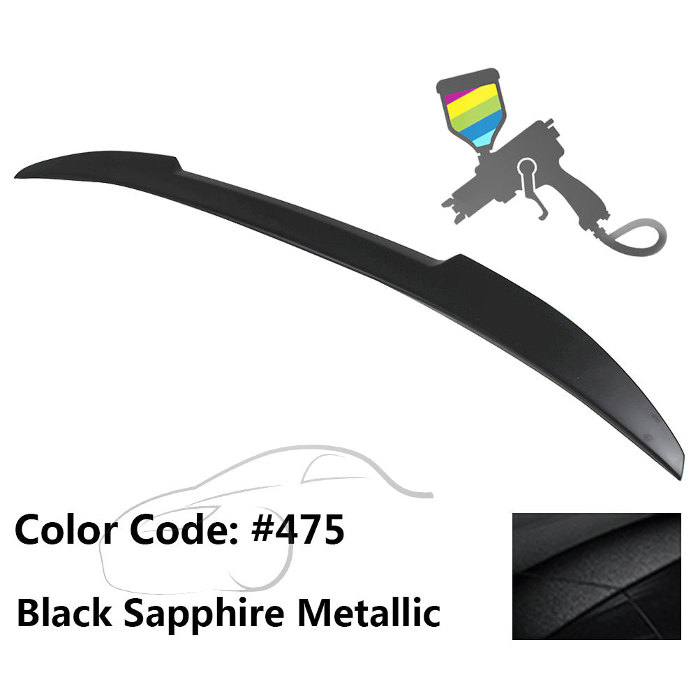 2011-2016 BMW F10 5 Series Sedan M4 Style Trunk Spoiler ABS