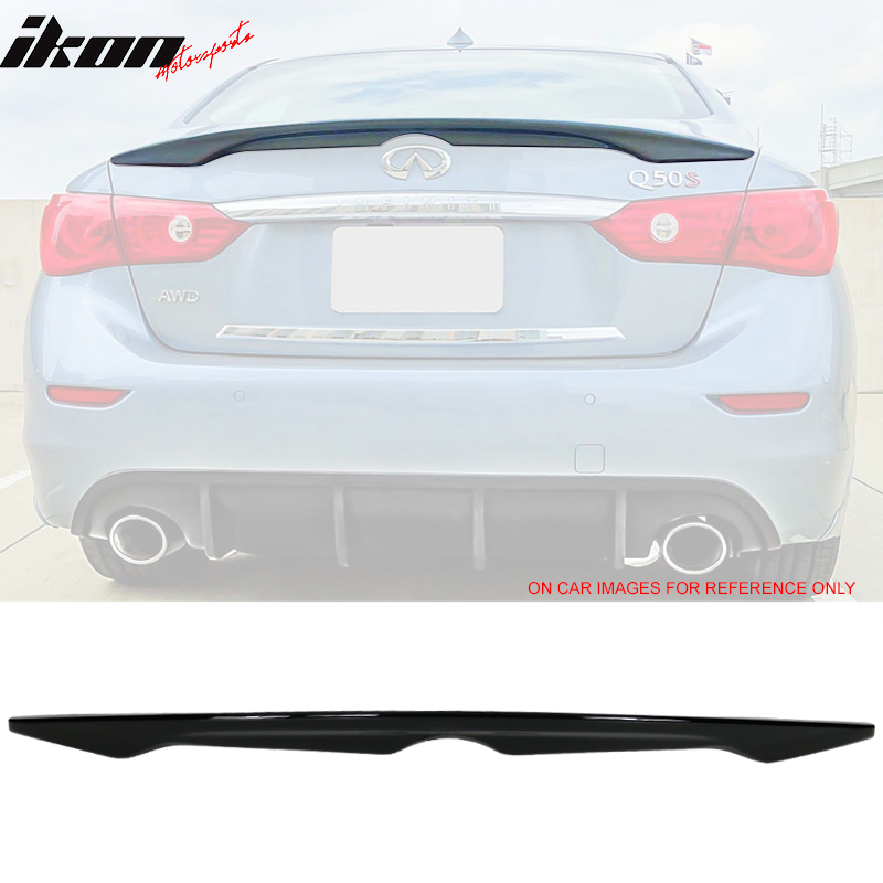 2014-2024 Infiniti Q50 Sedan OE Trunk Spoiler ABS