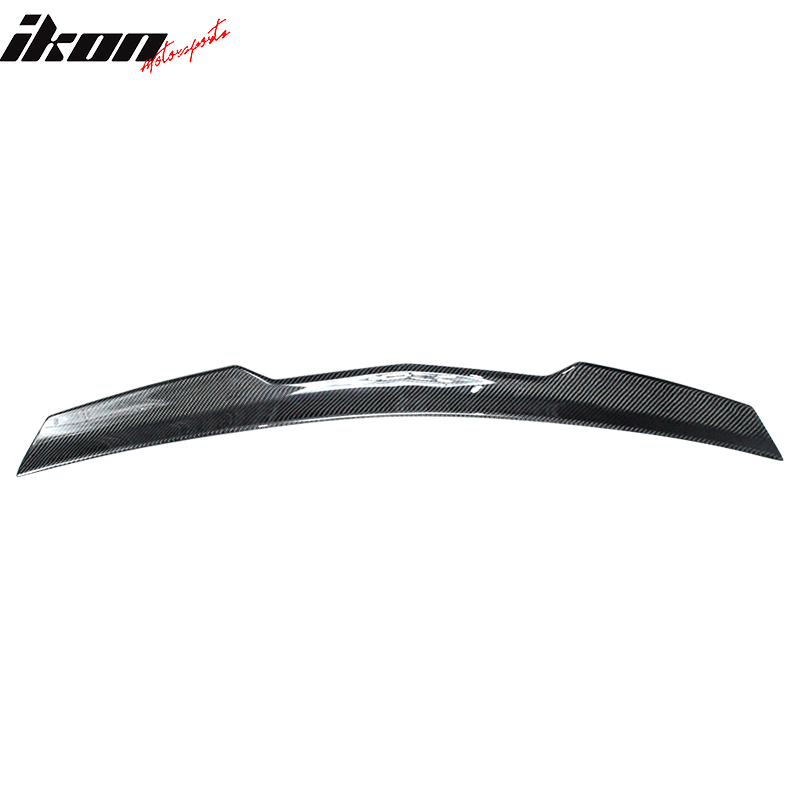2010-2016 Benz E Class W212 Sedan V Style Carbon Fiber Trunk Spoiler