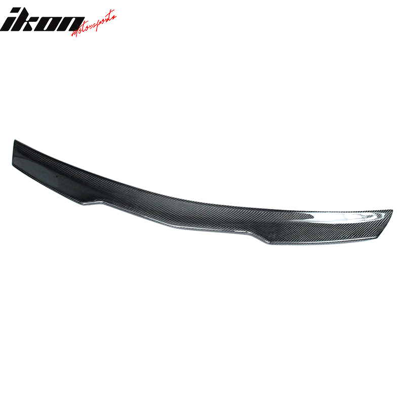 2010-2016 Benz E Class W212 Sedan V Style Carbon Fiber Trunk Spoiler